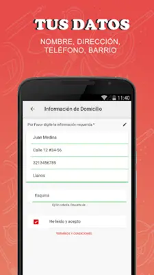 Llevo a Casa android App screenshot 1